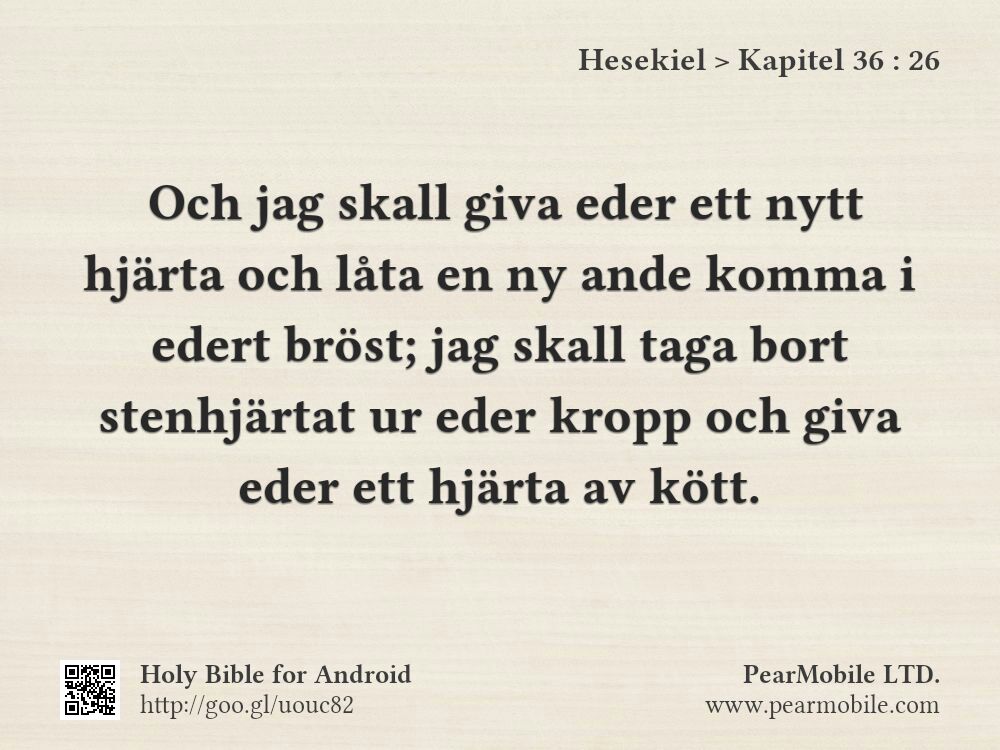 Hesekiel, Kapitel 36:26